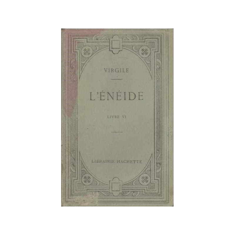 L'Enéide. Texte latin. Livre VI