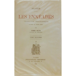 Les Ennéades : traduction philosophique d'après le texte grec par l'Abbé Alta, tome II
