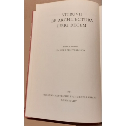 De Architectura Libri decem. Page de titre