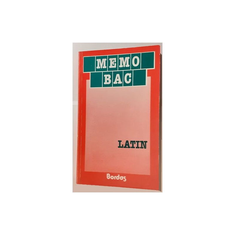 Memo bac. Latin