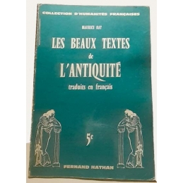 Les beaux textes de l'Antiquité traduits en français 5e