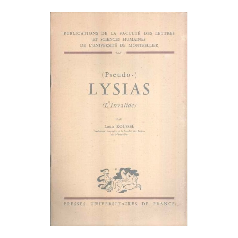 (Pseudo -) Lysias L'Invalide