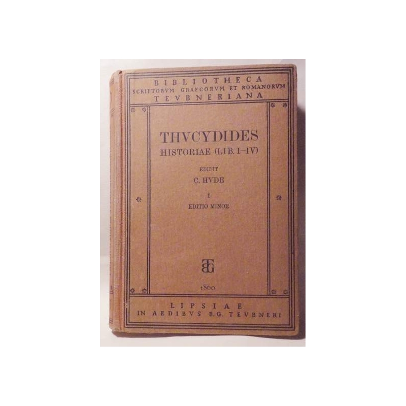Thycididis Historiae Vol. I. Libri I-IV. Editio Minor
