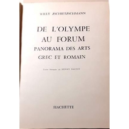 De l'Olympe au Forum. Panorama des arts grec et romain. Page de titre