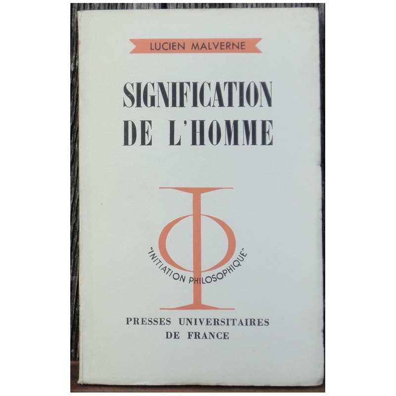 Signification de l'homme