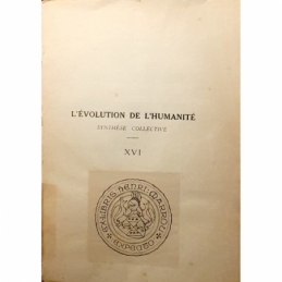 L'Italie primitive et les débuts de l'impérialisme romain. Ex-libris