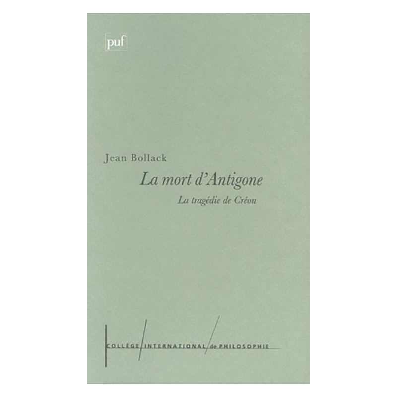 La mort d'Antigone