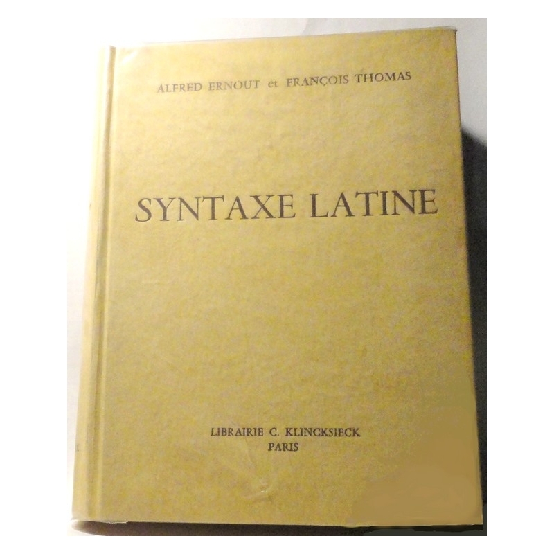 Syntaxe latine