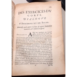 Lucien de la traduction de N. Perrot, Sr d'Ablancourt. Page 161.