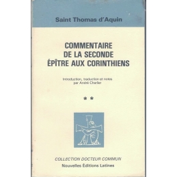 Commentaire de la seconde épître aux Corinthiens II