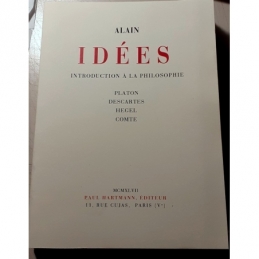 Idées. Introduction à la philosophie. Platon. Descartes. Hegel. Comte