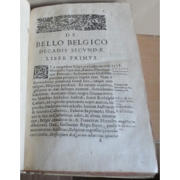 Famiani Stradaæ romani De Bello Belgico Decas Secunda. Page 1