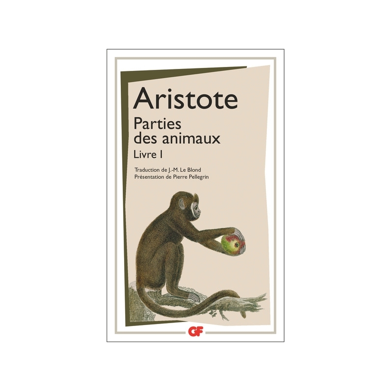 Parties des animaux. Livre 1