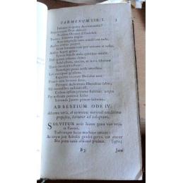 Quinti Horatii Flacci Carminum libri quatuor. Page 5