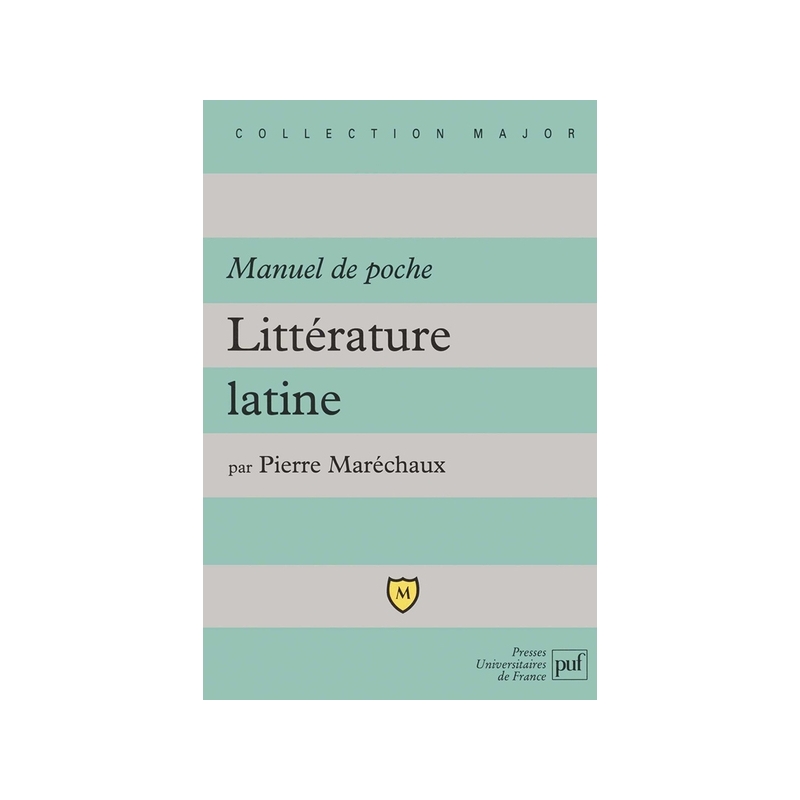 Littérature latine. Manuel de poche