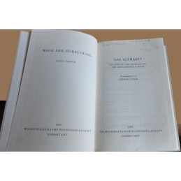 Das Alphabet. Enstehung und Entwicklung der griechischen Schrift. Pages de titre