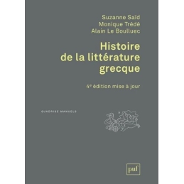 Histoire de la littérature grecque 4e édition
