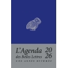 Agenda des Belles Lettres 2026. Une année rythmée