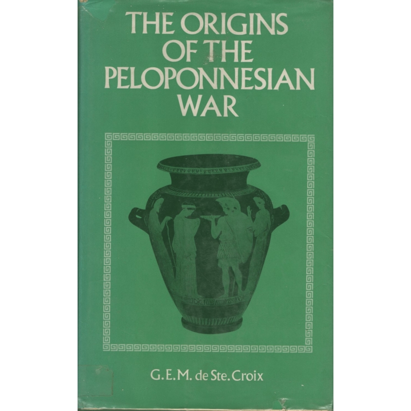 The Origins of the Peloponnesian War. Jaquette imprimée.