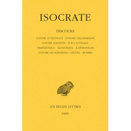 Discours, tome I : Contre Euthynous, Contre Callimakhos, Contre Lokhitès, Sur l'Attelage, Trapézitique...
