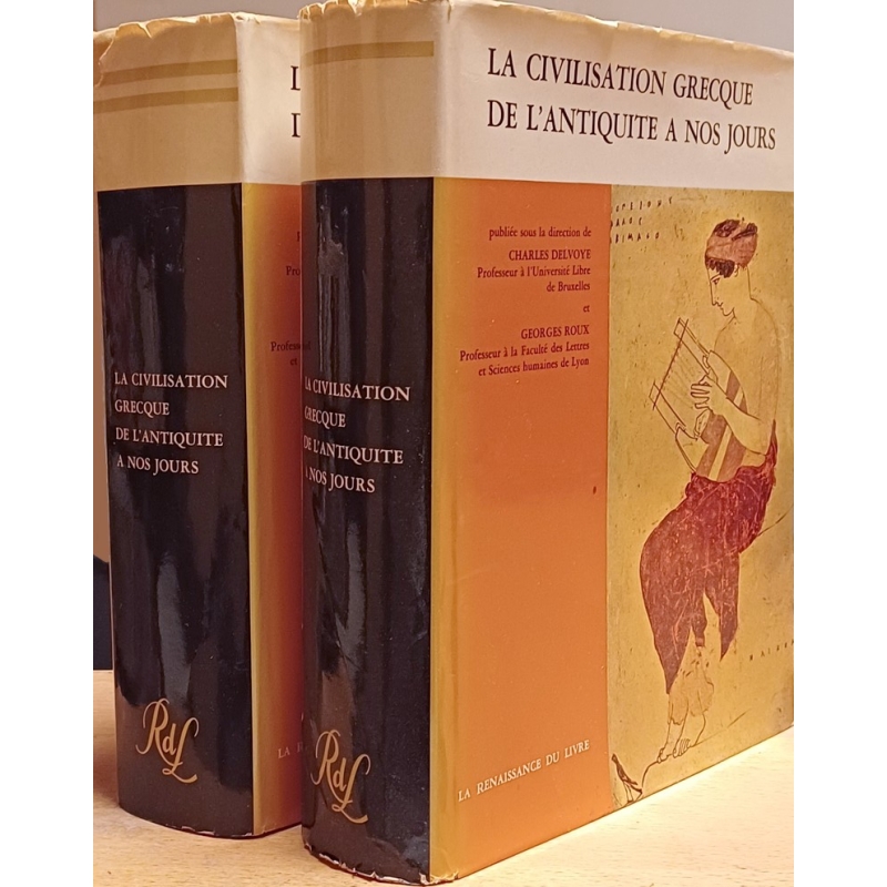 La civilisation grecque de l'Antiquité à nos jours. Jaquette