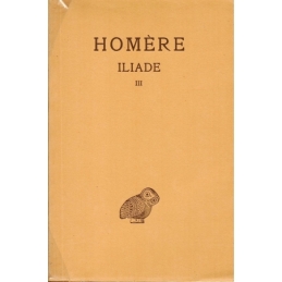 Iliade. Tome III : chants XIII-XVIII. Couverture