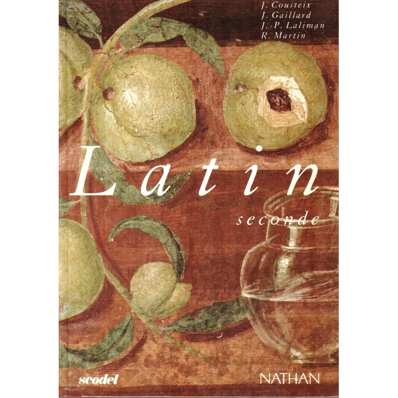 Latin seconde. Couverture