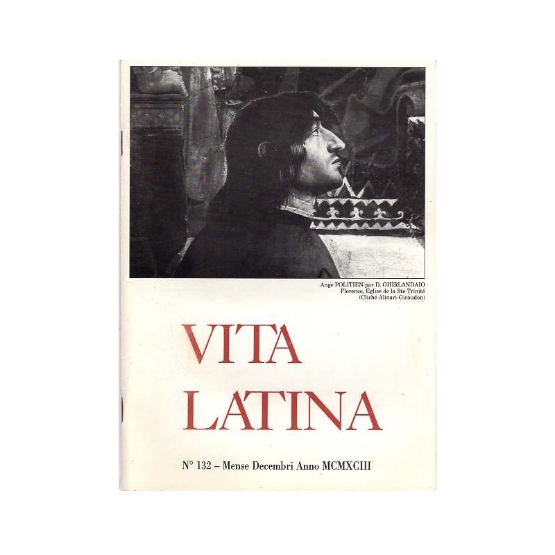 Vita Latina - N° 132. Mense Decembri Anno MCMLXCIII