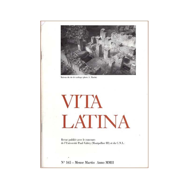 Vita Latina - N° 165. Mense Martio Anno MMII