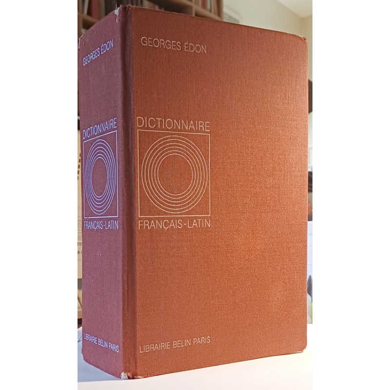 Dictionnaire français-latin. Couverture