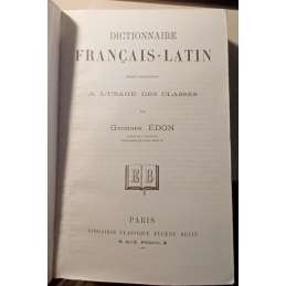Dictionnaire français-latin
