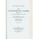 The Antinoopolis Papyri, Part II