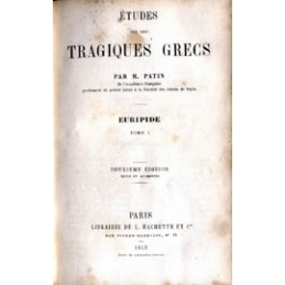 Études sur les tragiques grecs  Euripide (tome I)
