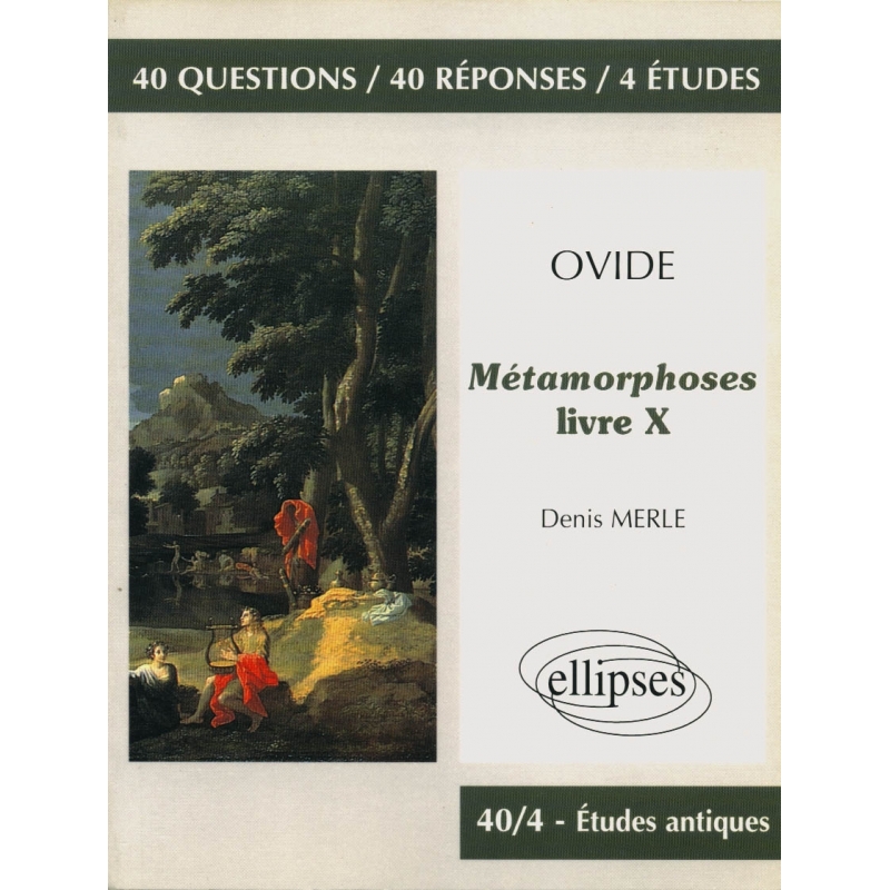 Ovide, Métamorphoses, livre X
