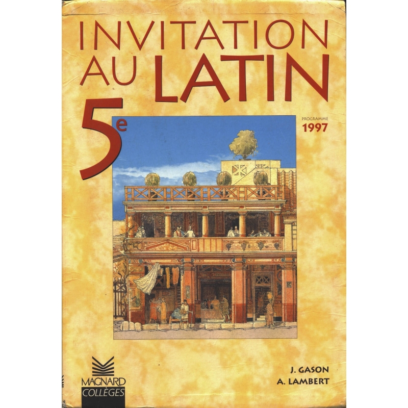 Invitation au latin 5e