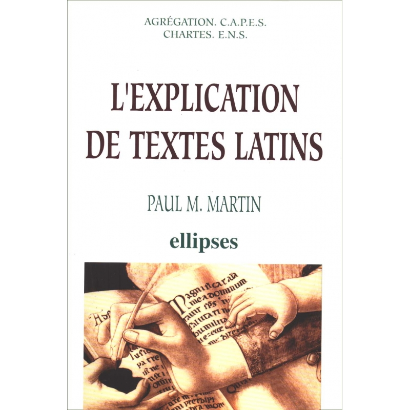 L'explication de textes latins