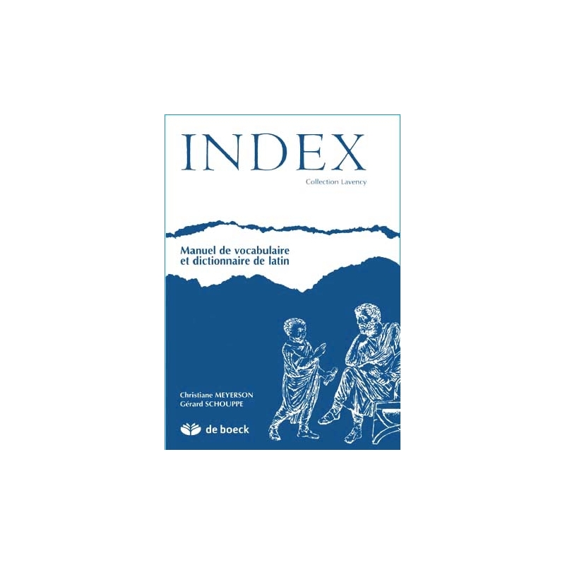 Index - Manuel de vocabulaire et dictionnaire de latin