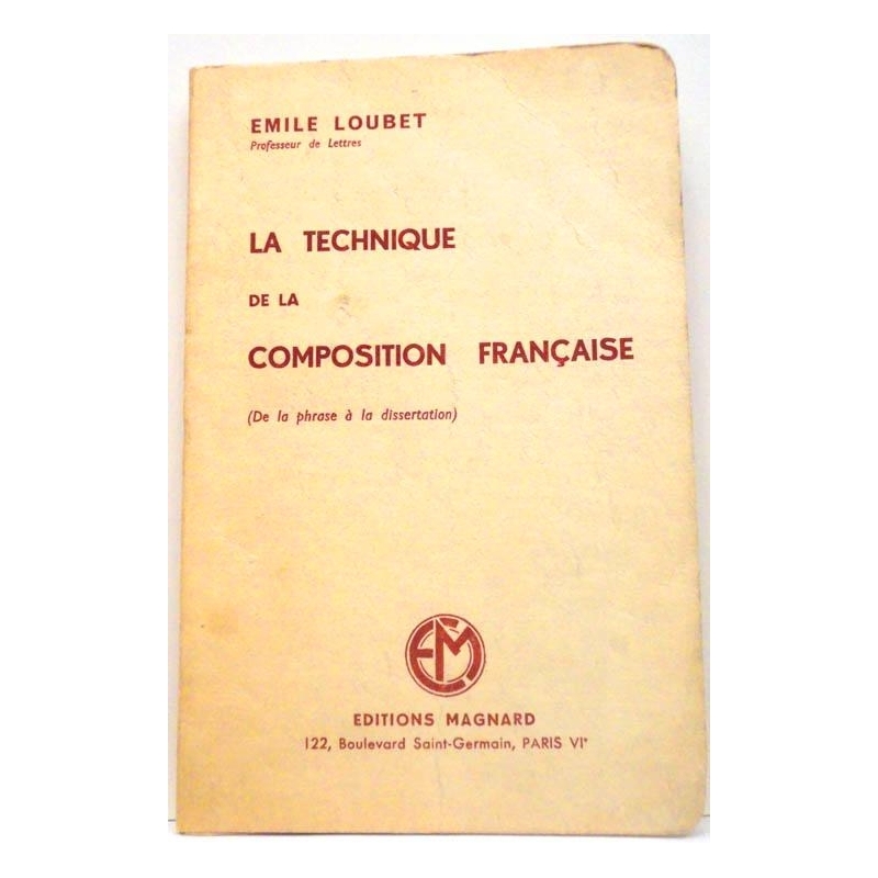La technique de la composition française