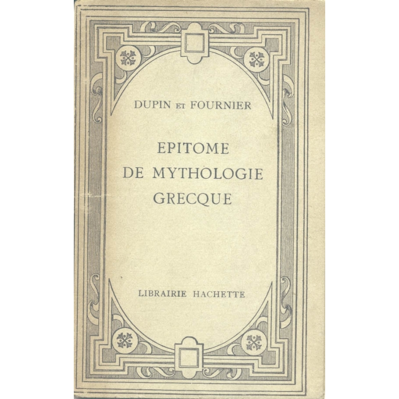 Epitome de mythologie grecque