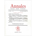 Annales (économies - sociétés - civilisations) 37e année. N° 5-6, Sept-Déc 1982