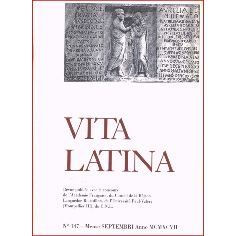 Vita Latina - N° 147. Mense Septembri Anno MCMXCVII