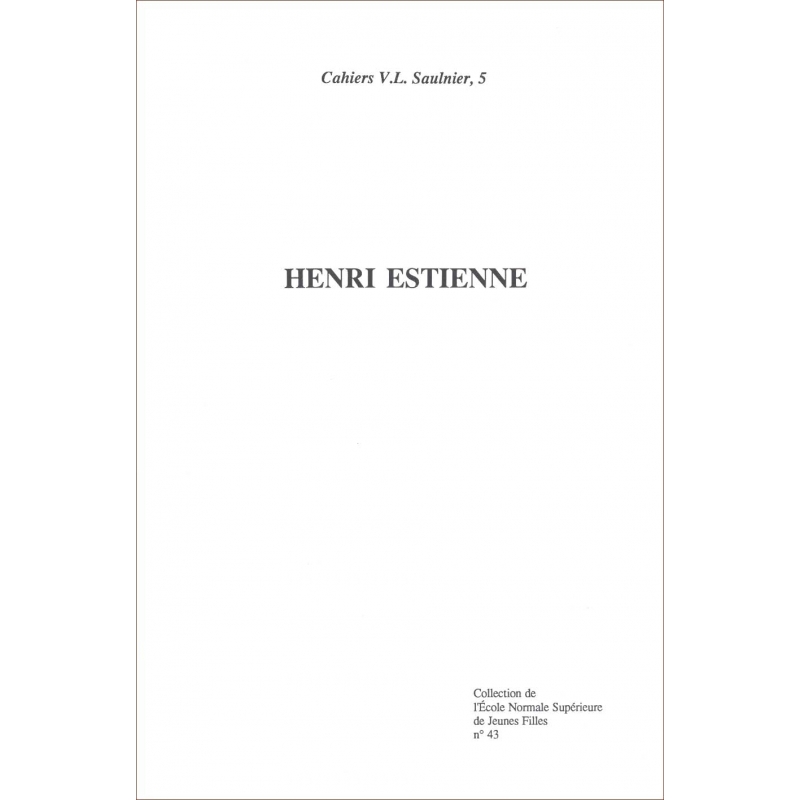 Henri Estienne