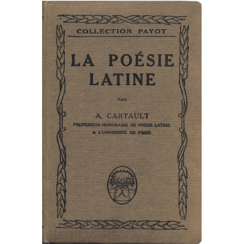 La Poésie latine