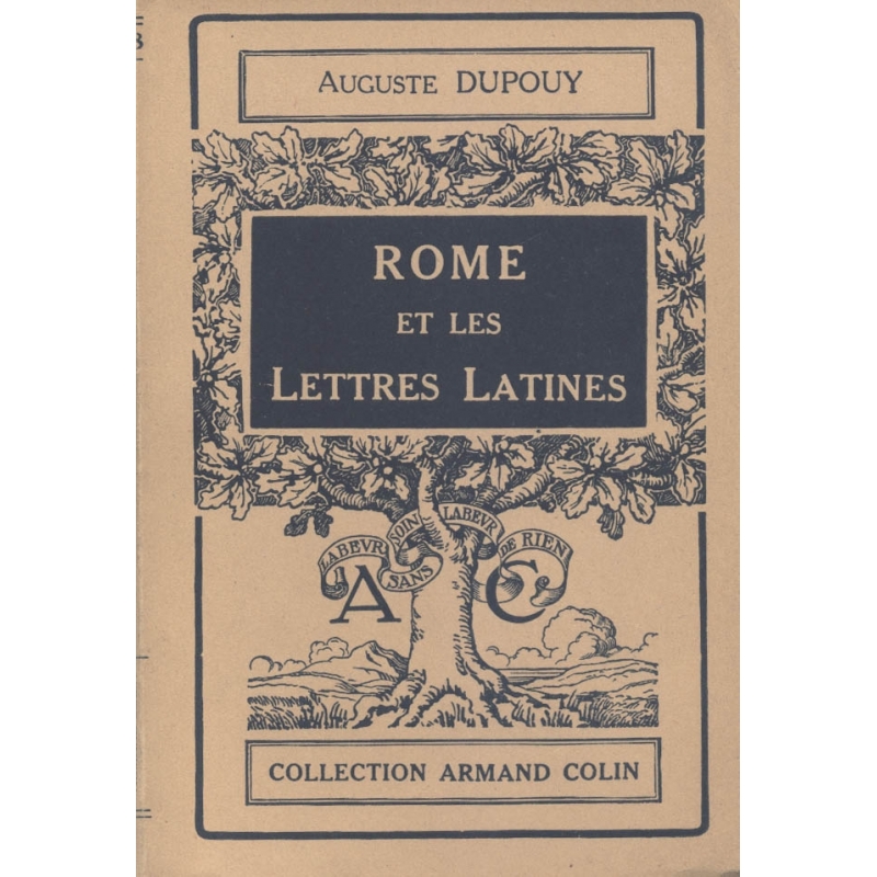 Rome et les lettres latines
