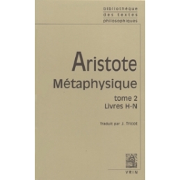 Métaphysique. Tome 2. Livres H-N