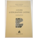 Cours d\'Epigraphie latine