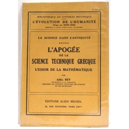 La science dans l'Antiquité (en 5 volumes)