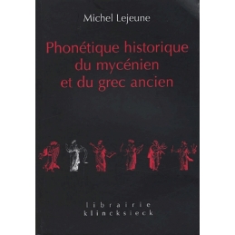 Phonétique historique du mycénien et du grec ancien
