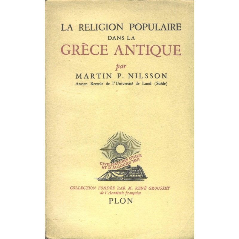 La religion populaire dans la Grèce antique