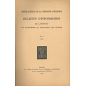 Bulletin d\'information de l\'Institut de recherche et d\'histoire des textes n° 3. 1954